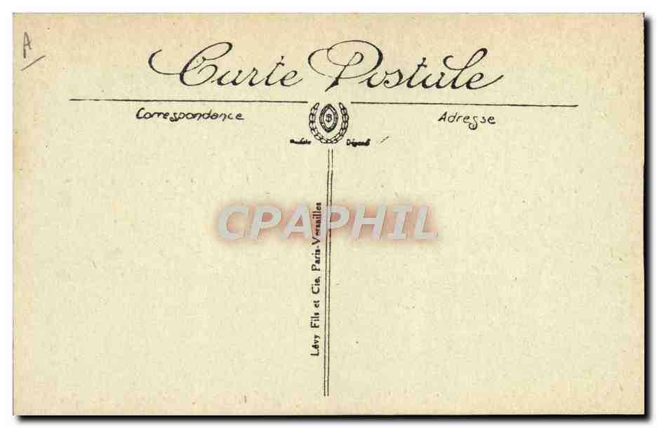 CPA Folklore Pyrenees Bagneres de Bigorre Chanteurs montagnards — Verso