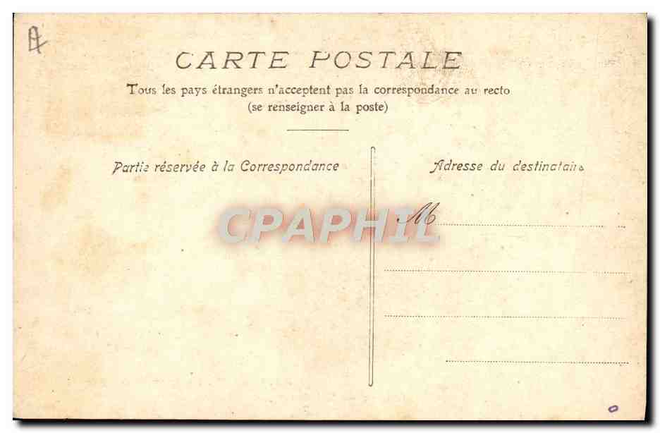 CPA Folklore Groupe de Catalanes  — Verso