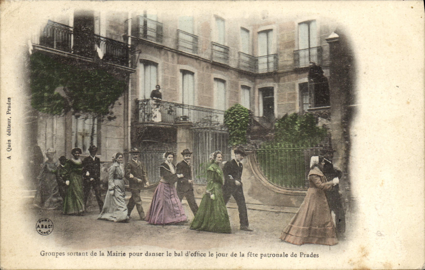 Prades — Fête patronale — éditeur A. Qués, Prades