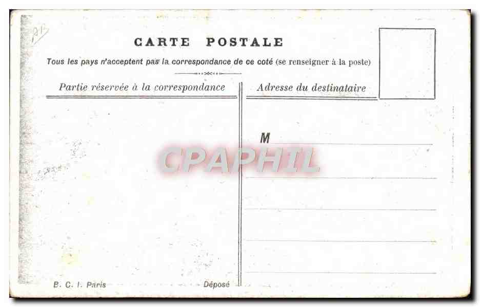 CPA Les competiteurs Maroc  — Rückseite