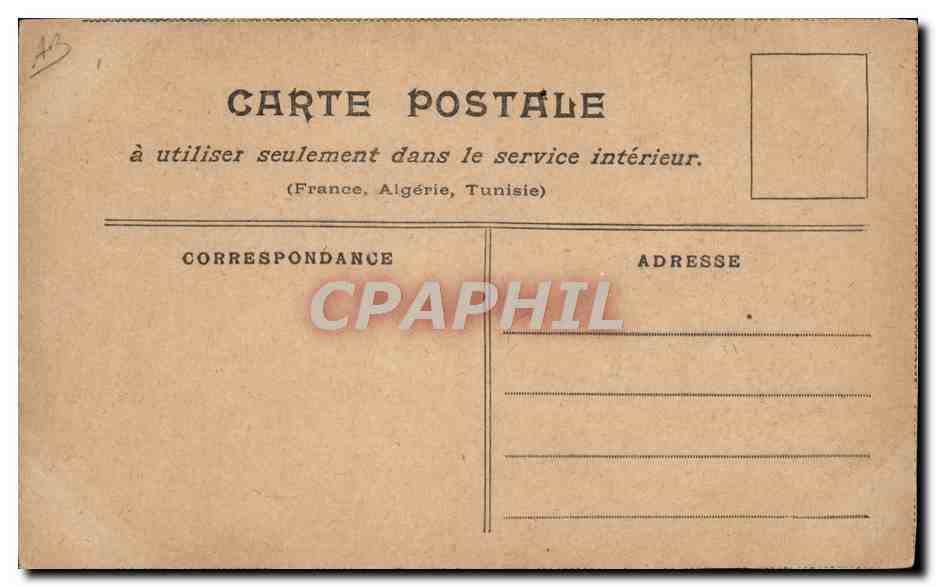 CPA L'histoire a l'envers Automobile Childeric et Mr Loubet  — Rückseite