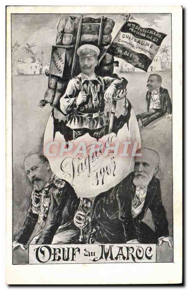 CPA oeuf du Maroc