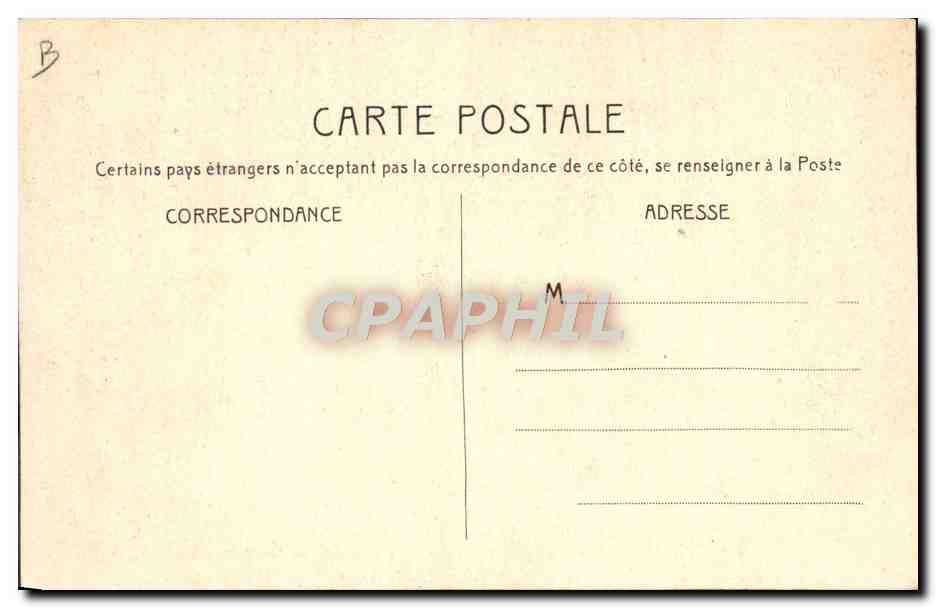 CPA Conference de la Paix a La Haye 1907 Chimere  — Rückseite