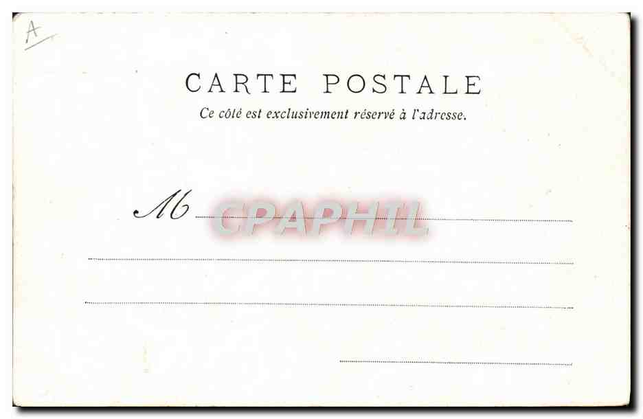 CPA Le Clou reve de l'exposition de 1900 Paris  — Verso