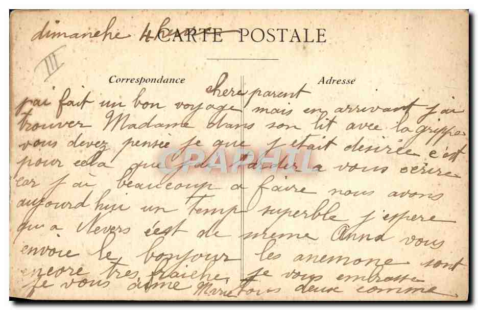 CPA La ronde des enfants bien appris — Rückseite