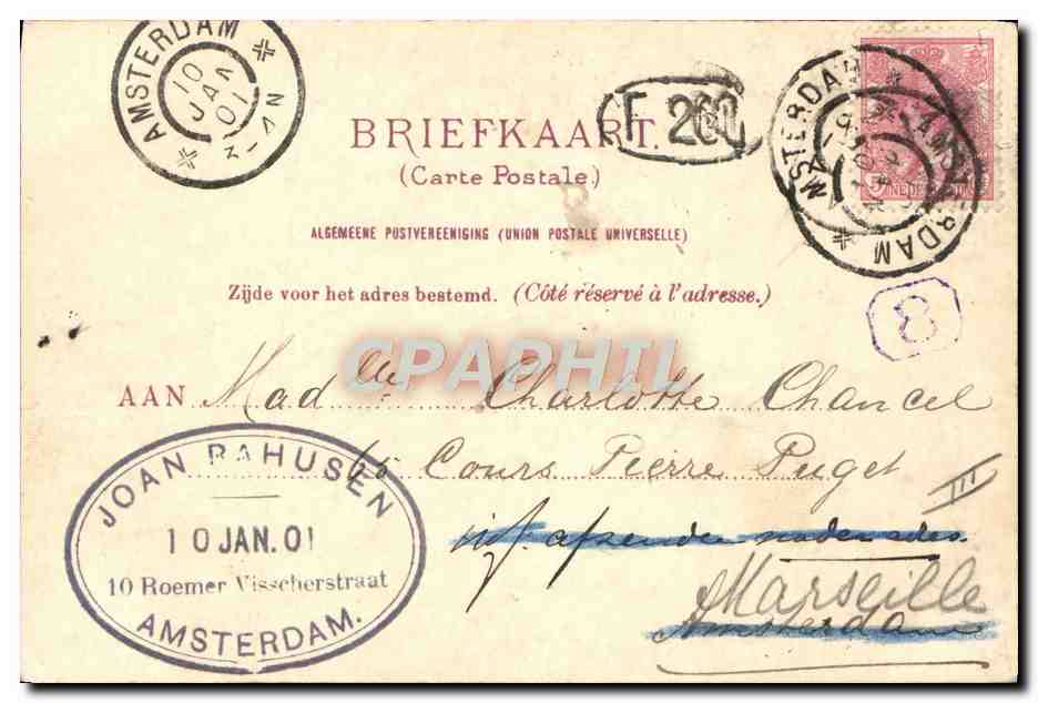 Le Petit Roi et la Petite Reine — Amsterdam — Uitg. Mr. Jr. Boon — Verso