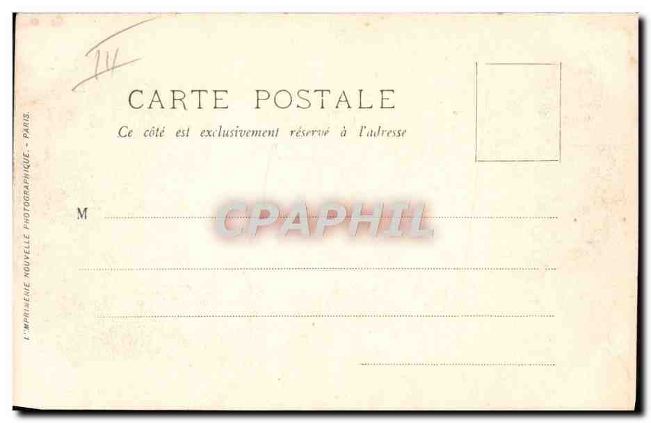 Le Roi et la Reine d'Italie à Paris — 14-18 Oct. 1903 — LL. — Reverso