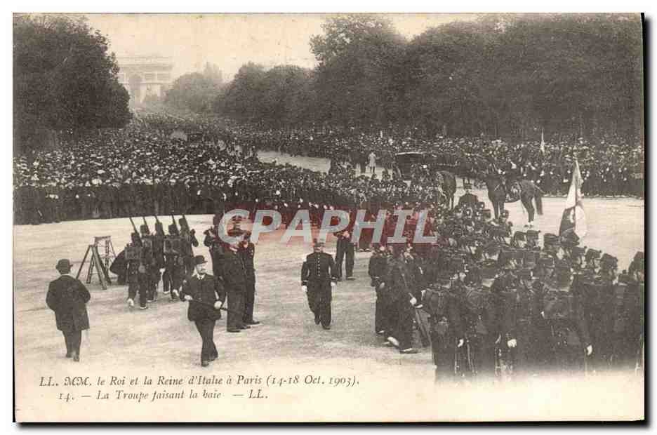 Le Roi et la Reine d'Italie à Paris — 14-18 Oct. 1903 — LL.