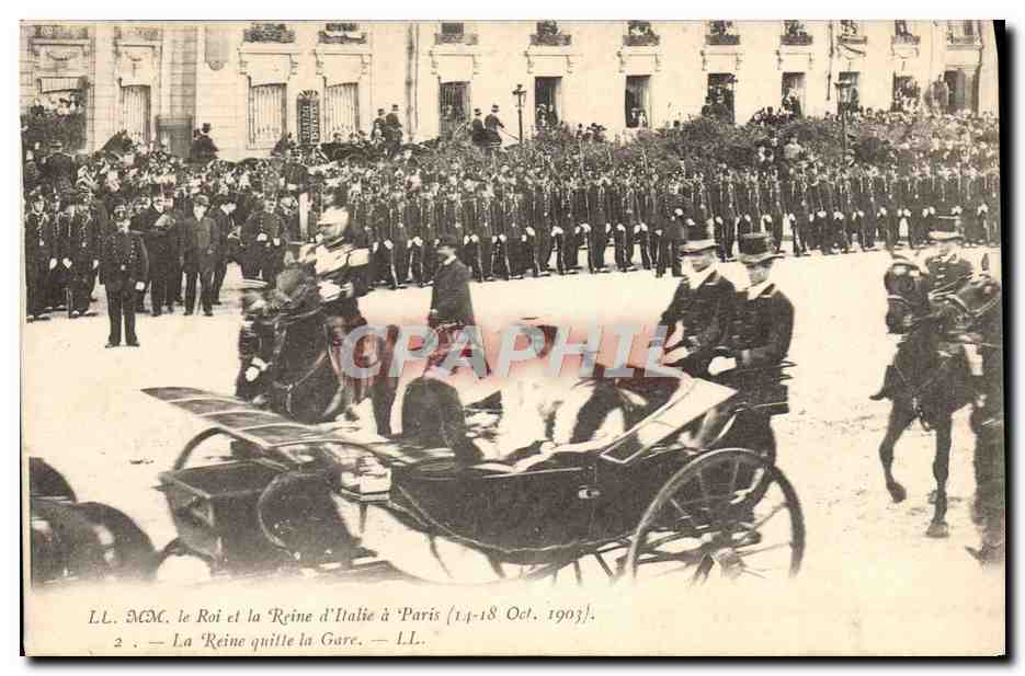 Le Roi et la Reine d'Italie à Paris — 14-18 Oct. 1903 — L.L. N°2