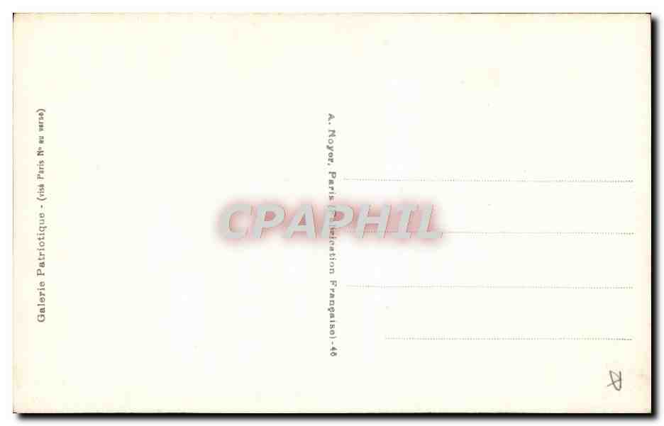 S.M. Le Roi d'Italie — portrait officiel — A.N. Paris, n° 526 — Reverso