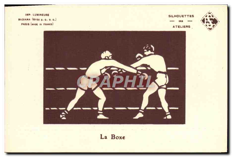 La Boxe — Silhouettes des Ateliers Radiama — Paris