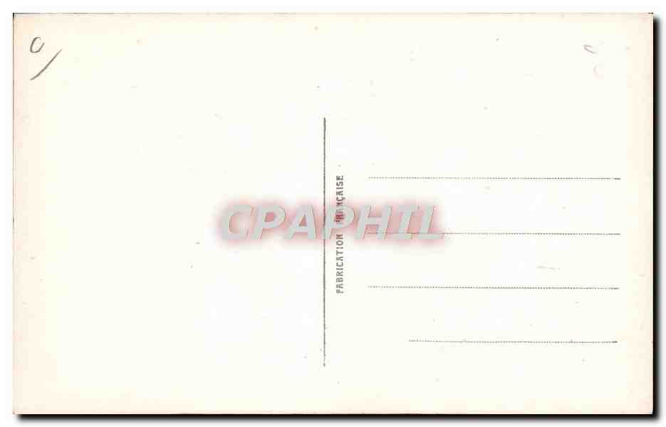 Georges Carpentier — Sergent Aviateur, Croix de guerre, deux palmes — CPAPHIL — Verso