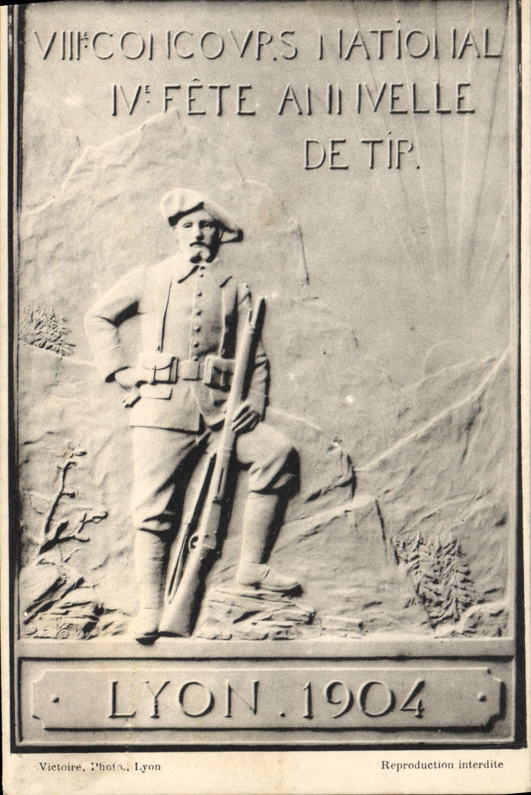 Concours National de Tir — VIIIe Fête Annuelle de Tir — Lyon 1904 — Vietoire, Lyon
