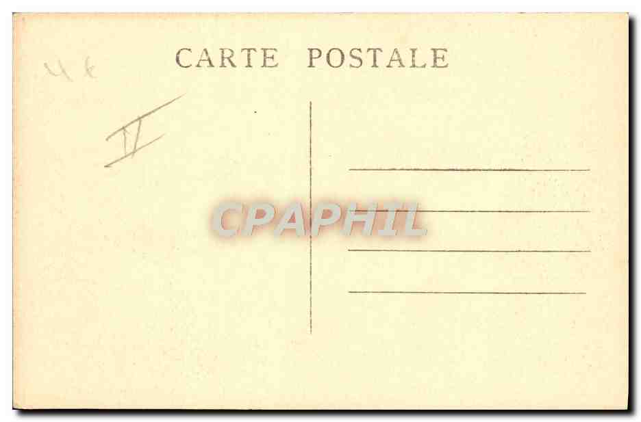 CPA Bateau Compagnie Fraissinet SS General Bonaparte Lignes de Corse Corsica — Verso