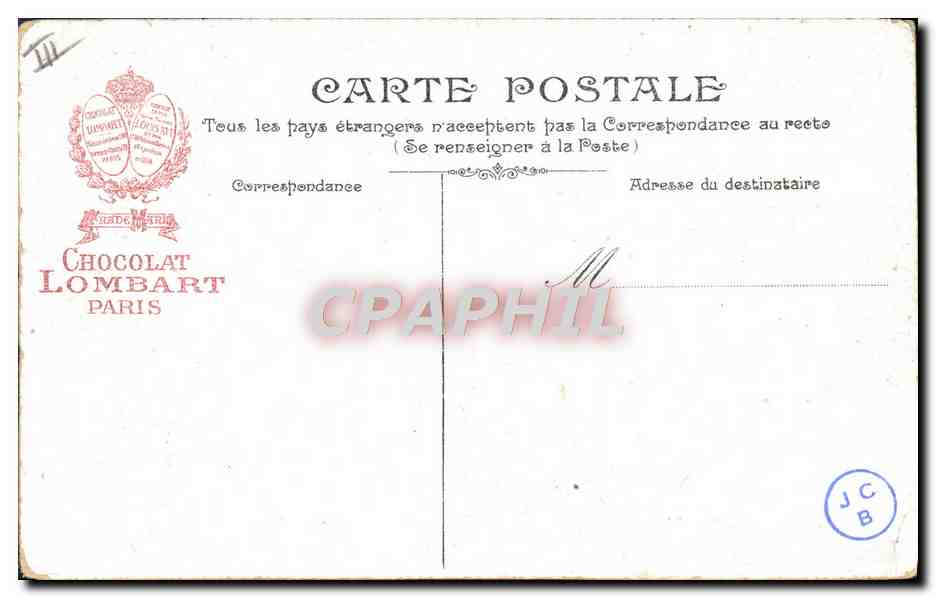 Dirppe - Départ du "Brighton" — Chocolat Lombart, n°38 — Reverso