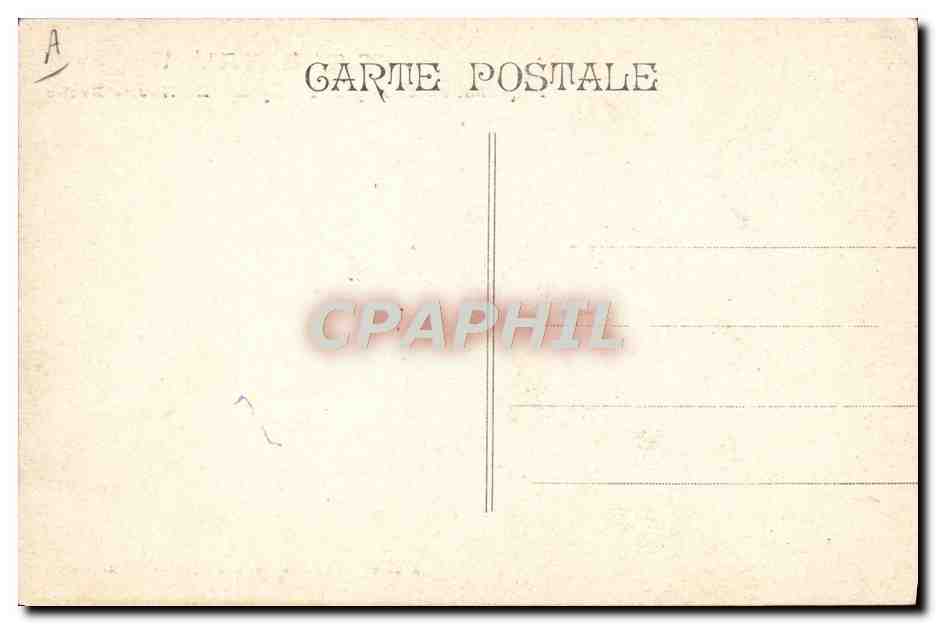 S.S. BATAVIA — Transbordador Poste Rapide Francés - Ex Navio Alemán — Editor H. GRINAUD Fils, rue de la République, 35 - Marsella — Reverso