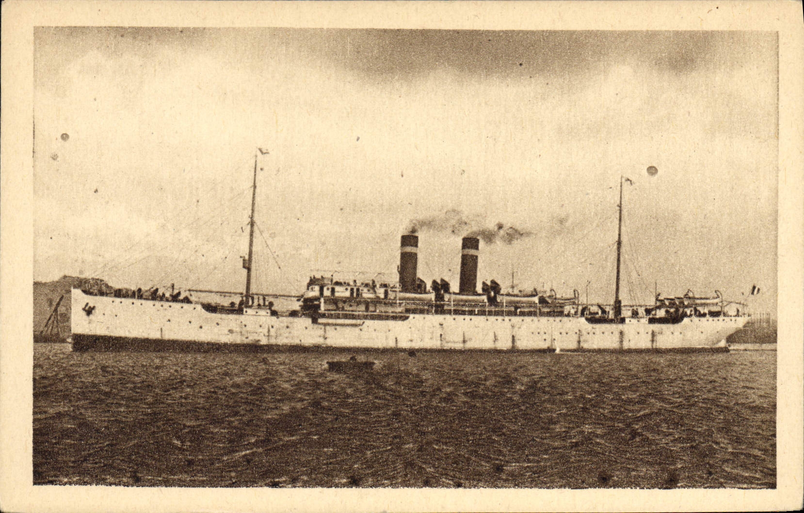 CPA Bateau Fabre Line SA Britannia