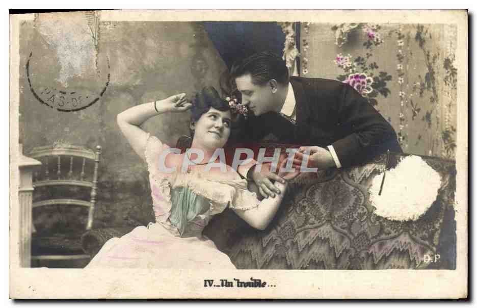 CPA Fantaisie Femme 
