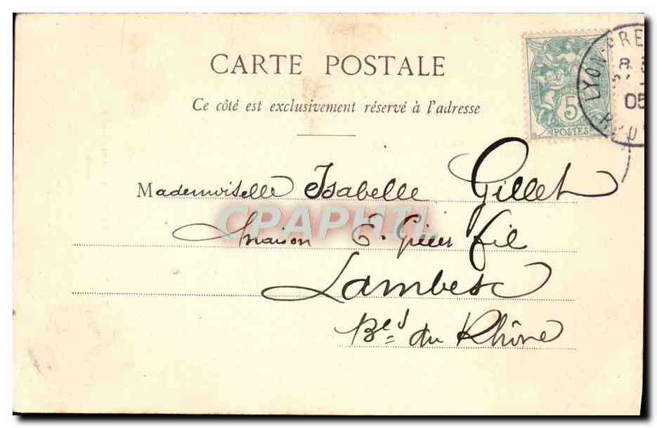 CPA Fantaisie Le Noel du petit Ramoneur Enfant — Rückseite