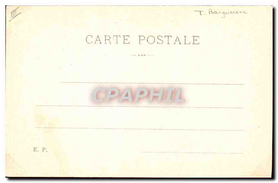 Femme en maillot de bain — plage — V. de Rycker, E.P. n° XIX-6 — Achterkant