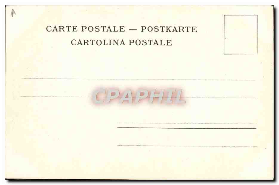 CPA Fantaisie Illustrateur Char Eome  — Rückseite