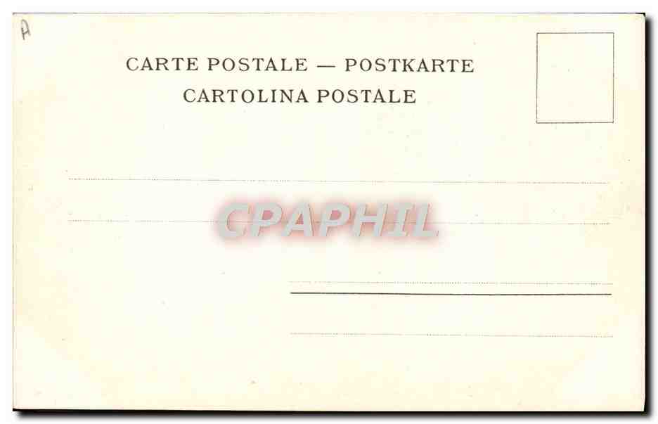 CPA Fantaisie Illustrateur Lion Esclaves Rome  — Rückseite