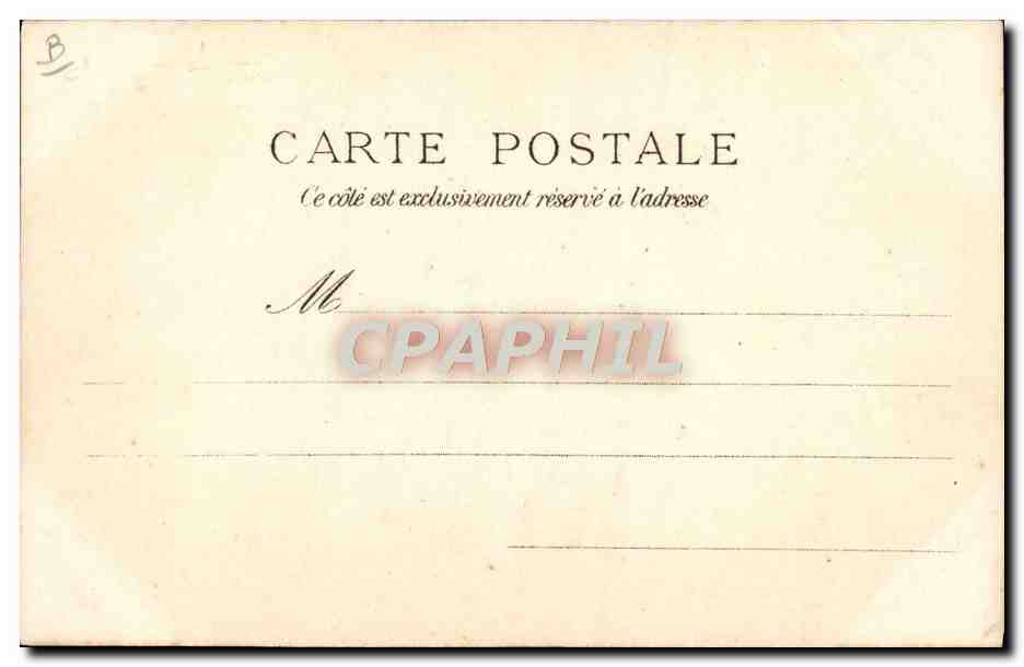 CPA Pyrenees Costumes du payx Ane Mule  — Rückseite