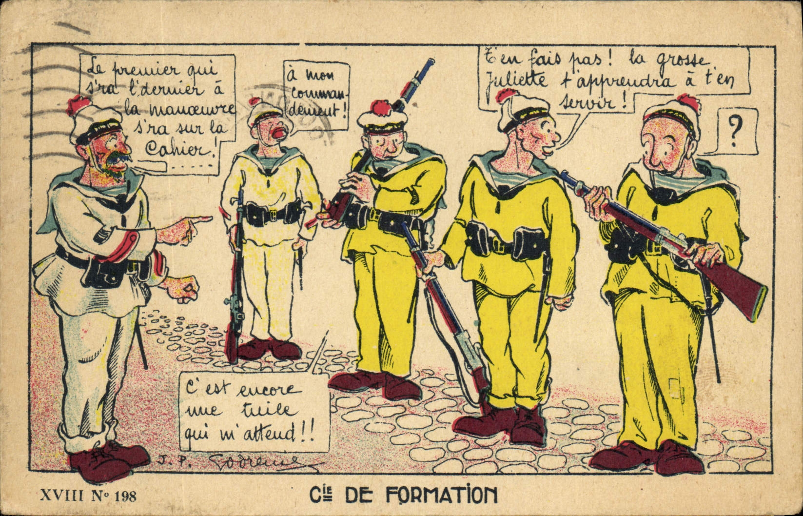 Cité de Formation — Série XVIII N°198 — J.P. Sodécie