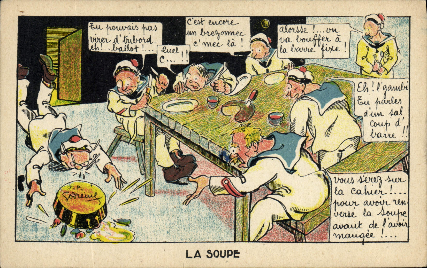 La Soupe — J.P. Sorel — éditeur non visible