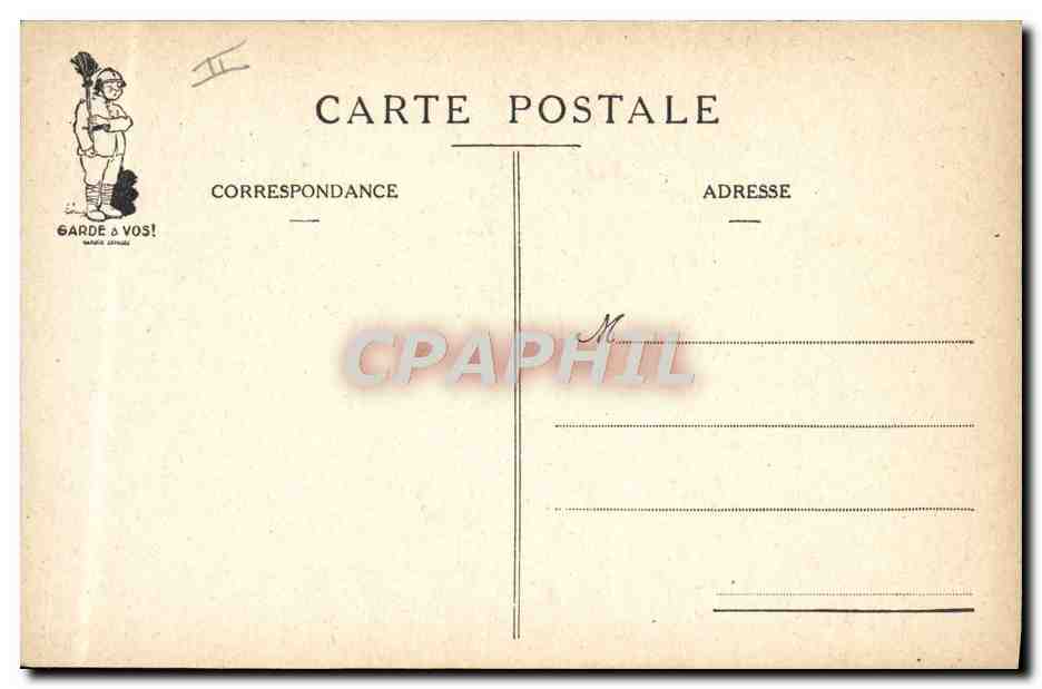 Les Corvées — J.P. Godrieme — série Garde à Vos! — Verso