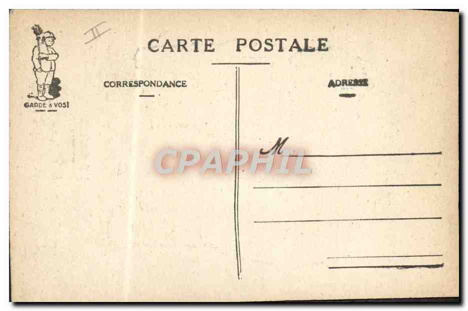 La Garde — caricature de J.P. Godenne — éditée par Garde & Vos! — Reverso