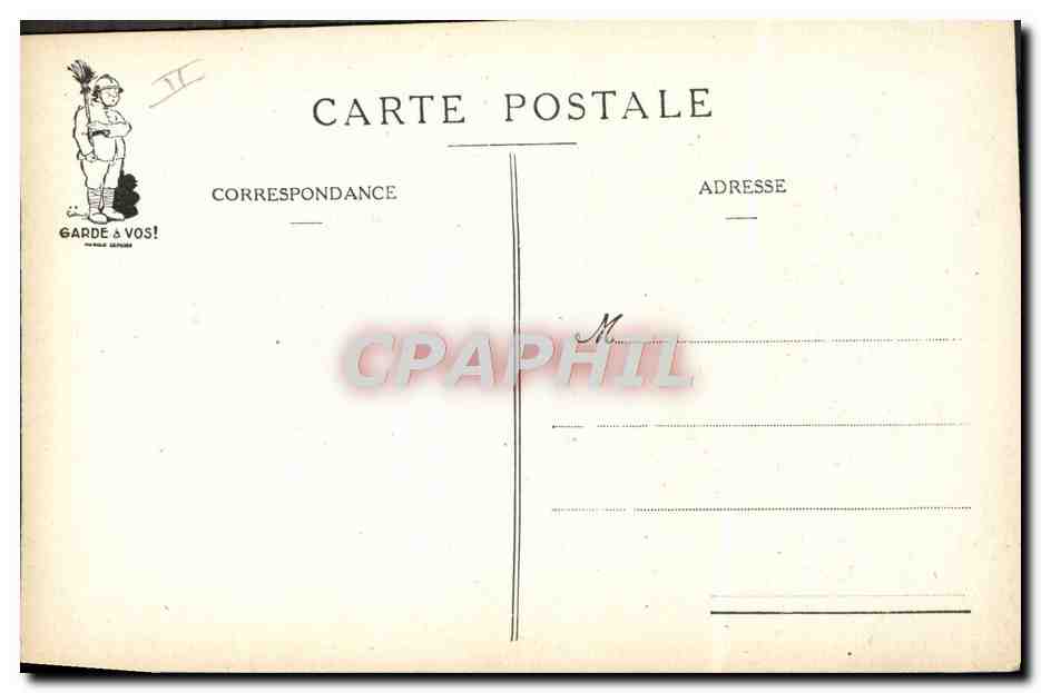 Les Corvées — caricature de J.P. Sodreux — éditeur Garde à Vos — Reverso