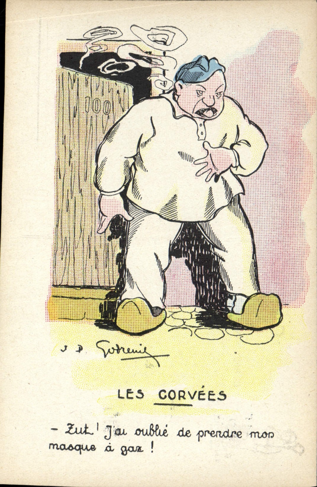 Les Corvées — J.P. Sutreni — Garde à Vos! n° II