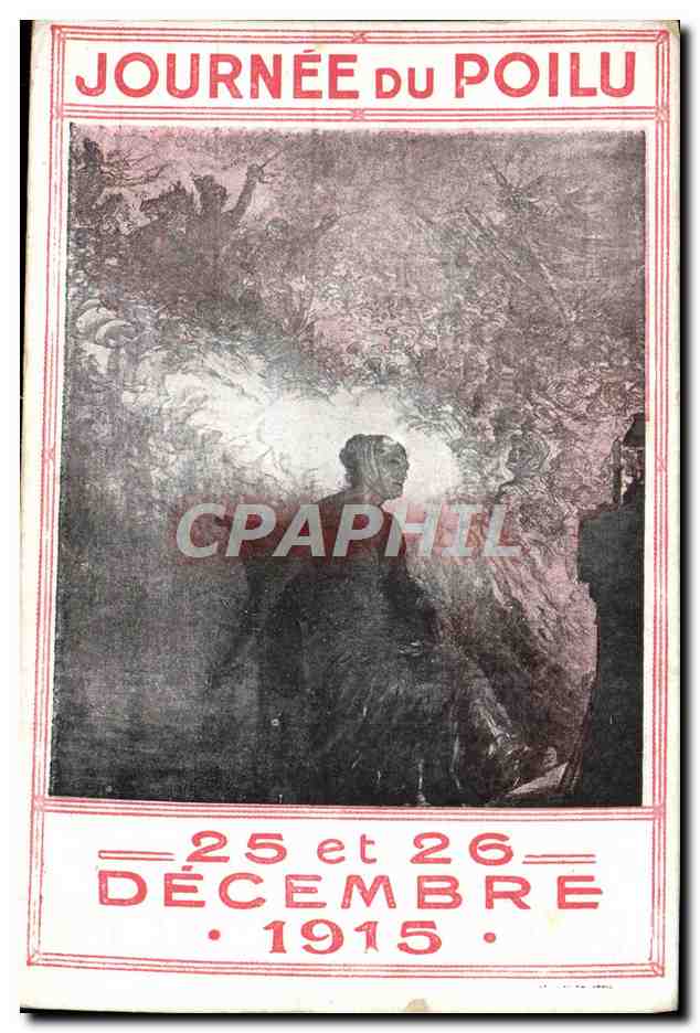 CPA Militaria Journee du poilu 1915