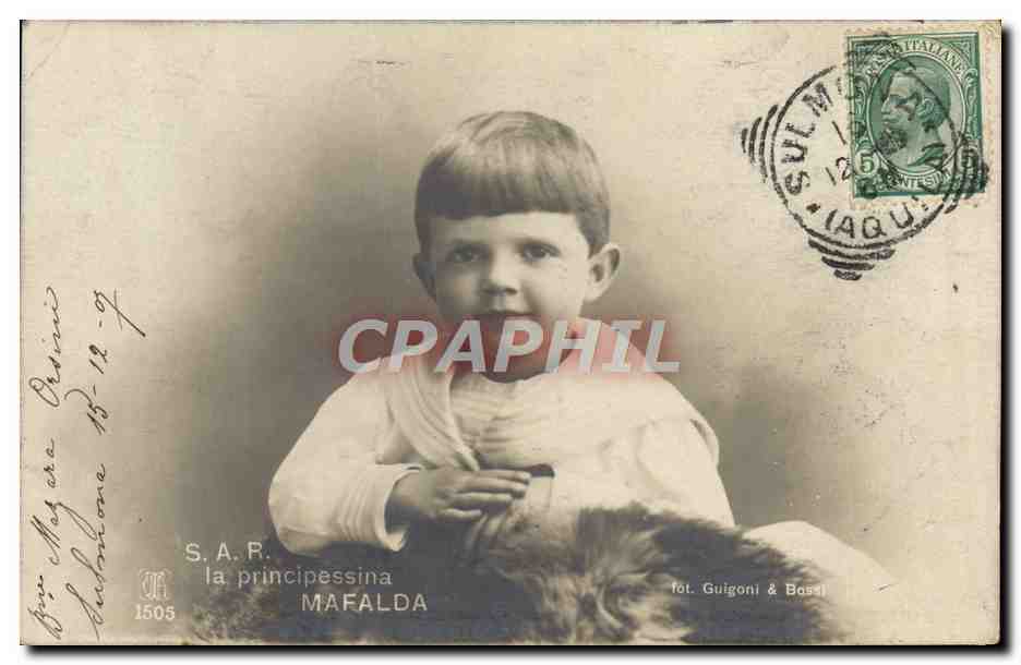 La principessina Mafalda — S.A.R. — phot. Guigoni & Bassi