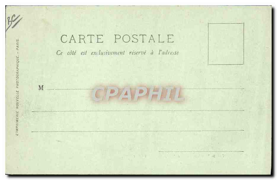 Le Roi et la Reine d'Italie à Paris — 14-18 Oct. 1903 — LL. — Verso