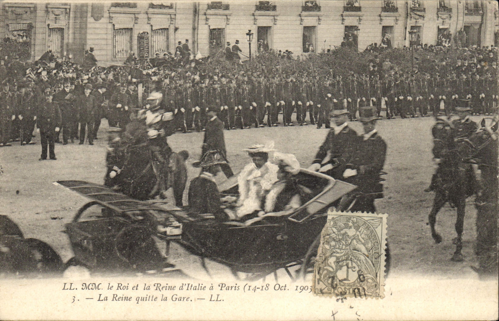 Le Roi et la Reine d'Italie à Paris — LL. — 14-18 Oct. 1903