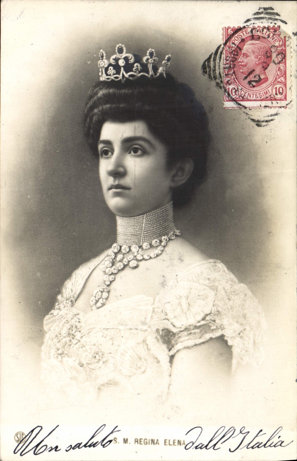 Reine Elena — portrait — éditeur SIC, n° de série non visible