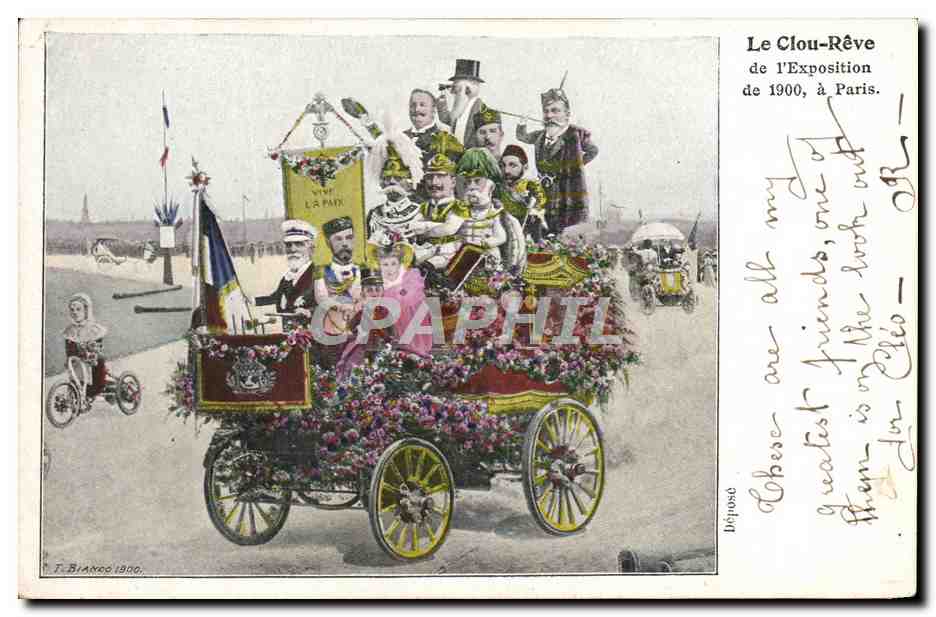 Der Clou-Rêve der Weltausstellung 1900 in Paris — T. Bianco, n° 1900