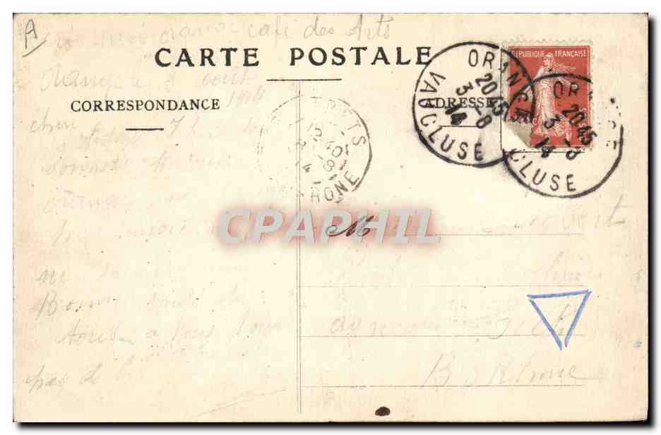 Madame change d'adresse — caricature satirique — Fercham, n° 108 — Verso