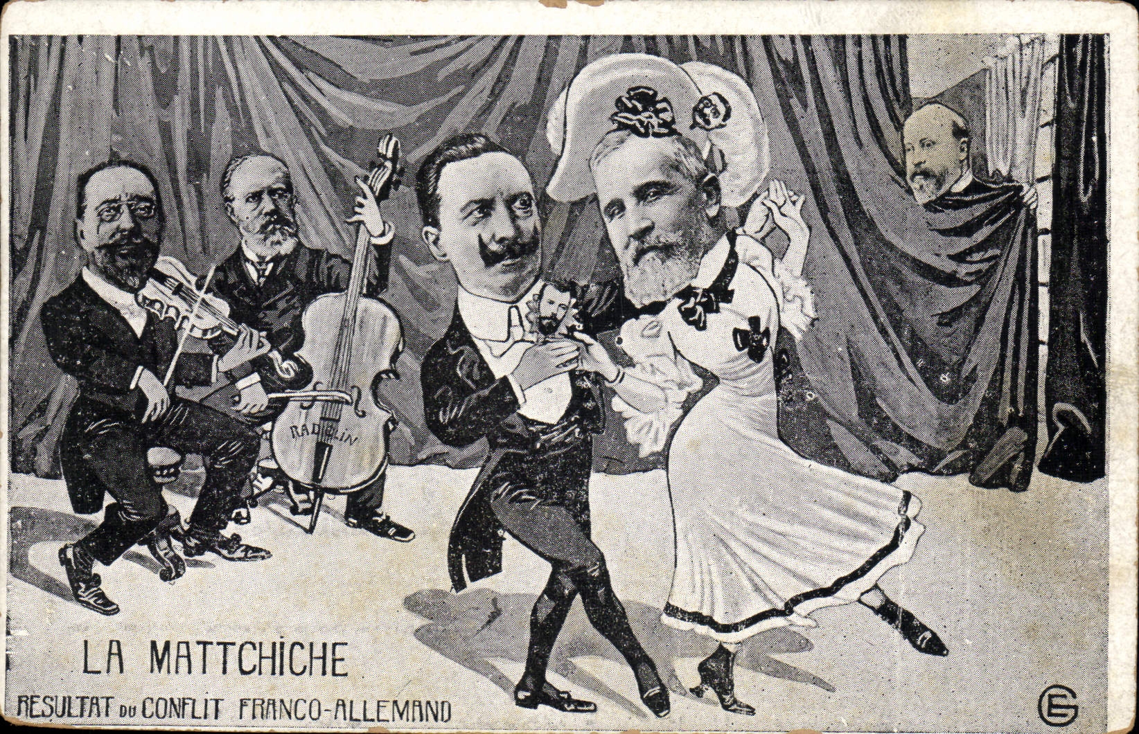 La Mattchiche — Ergebnis des deutsch-französischen Konflikts — E.G., Paris