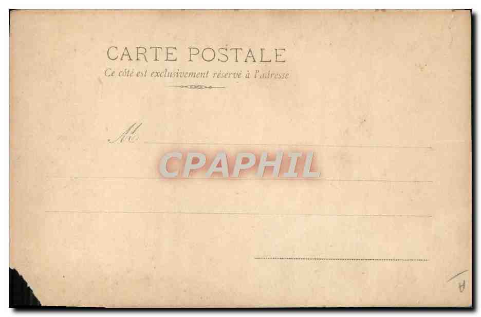 CPA Loubet President de la Republique Francaise — Rückseite