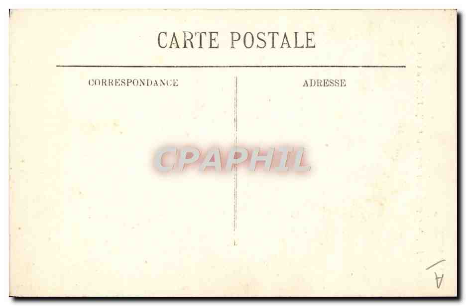 Raymond Poincaré, zum Präsidenten der Republik gewählt — 17. Januar 1913 — Foto Henri Manuel — Rückseite