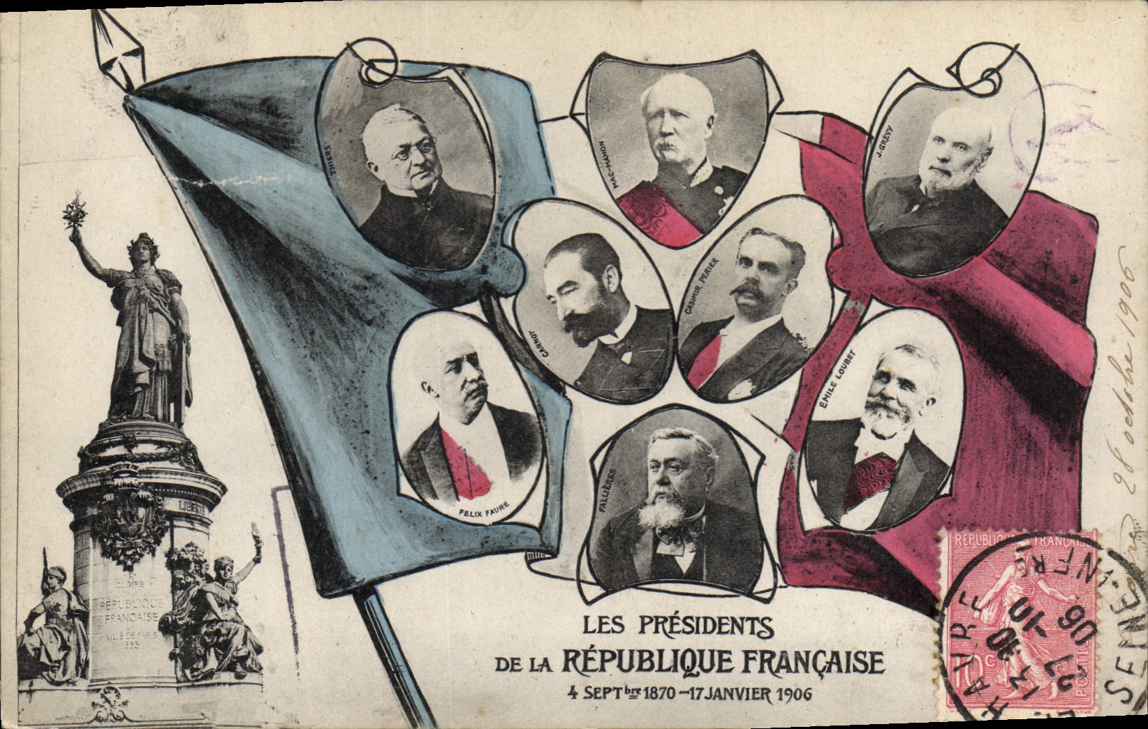 Les Présidents de la République Française — 4 Septembre 1870 - 17 Janvier 1906 — Éditeur non identifié