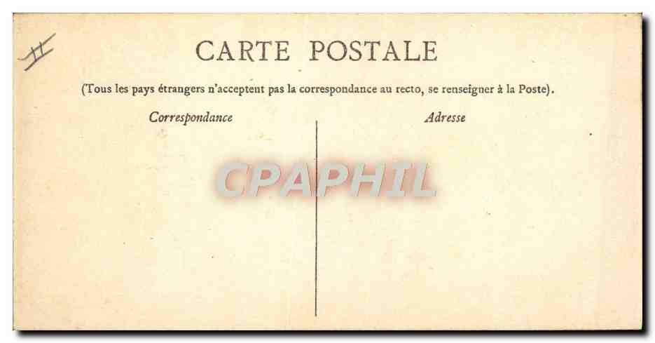 CPA Tir au fusil de chasse — Rückseite