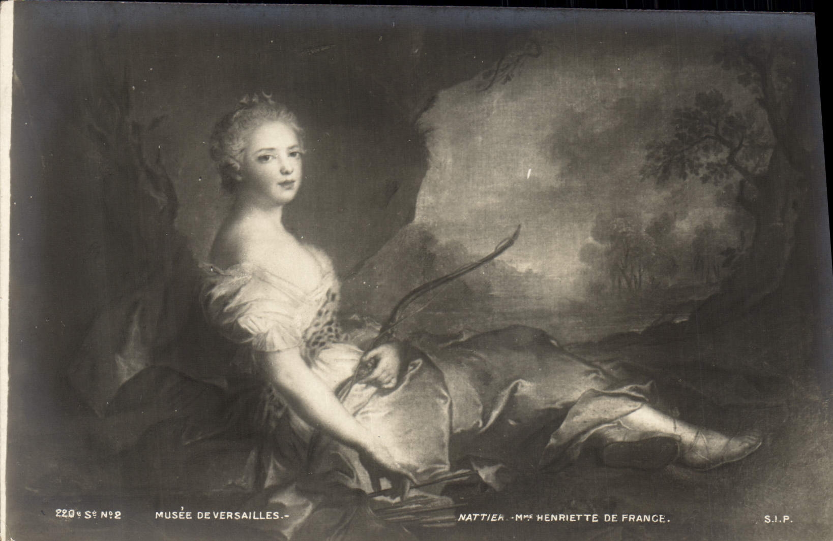 Mme Henriette de France — Portrait au musée de Versailles — S.I.P. n°2204