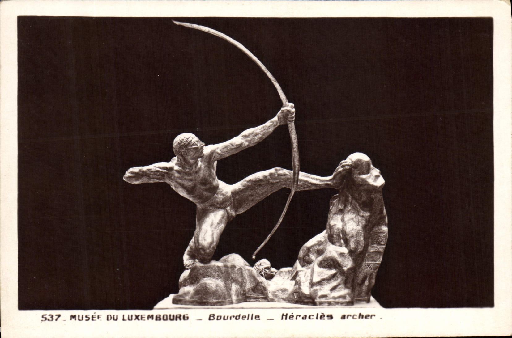 Musée du Luxembourg — Héraclès archer — Bourdelle — n°537