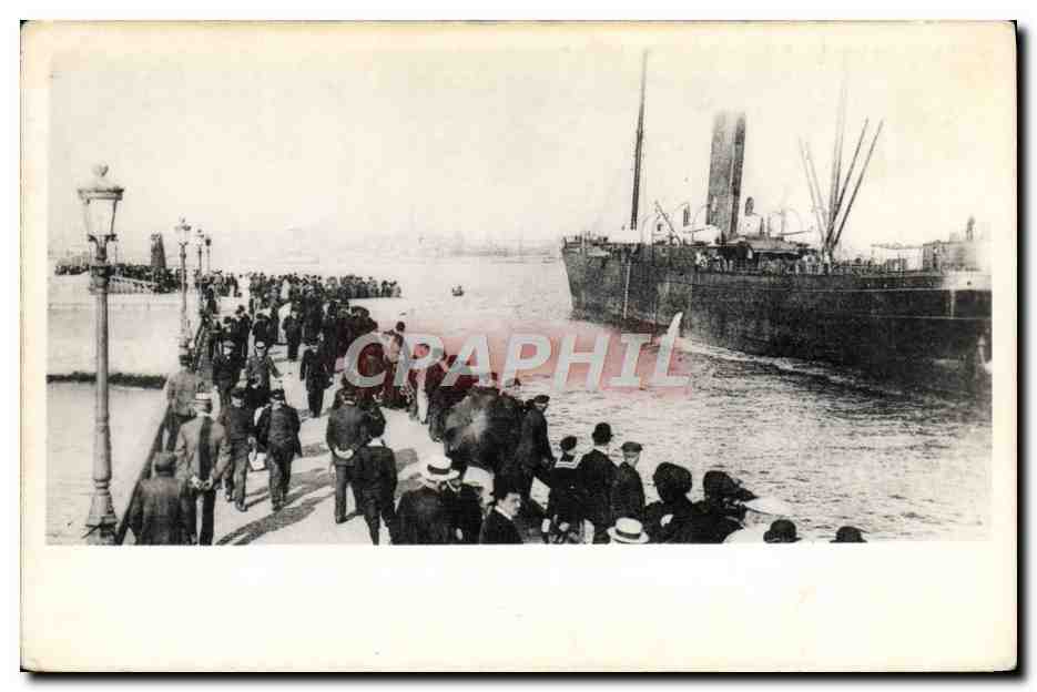 CPA Bateau Paquebot Le Bordeaux 