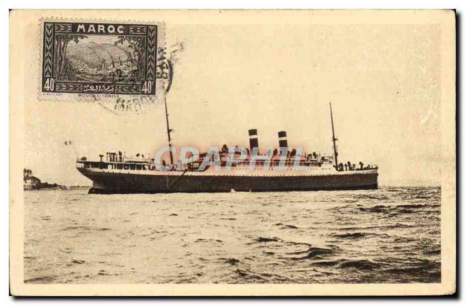 Paquebot « Canada » — Compagnie Générale de Navigation — éditeur Fabre Line