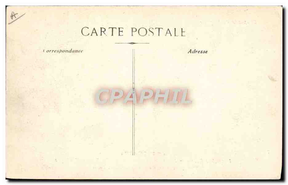 Paquebot « Carthage » — Cie Transatlantique — H Grimaud et Cie, Marseille — Achterkant